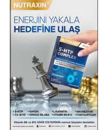 NUTRAXIN Triptophan 5-HTP Complex Cutting T rkiye - Buy Online on GoSupps.com