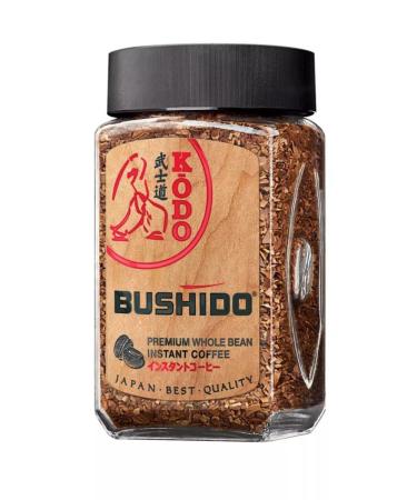 Ground coffee in soluble Bushido Kodo 95 grams - Buy Online on GoSupps.com