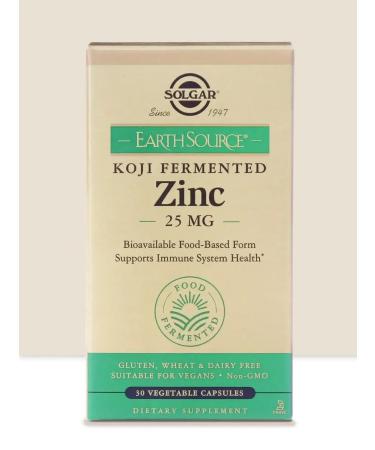 Solgar zinc 25mg in the enzymatic culture of Kodzhi 30pcs - Buy Online on GoSupps.com