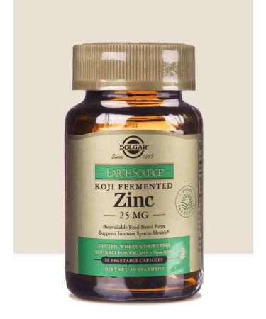 Solgar zinc 25mg in the enzymatic culture of Kodzhi 30pcs - Buy Online on GoSupps.com