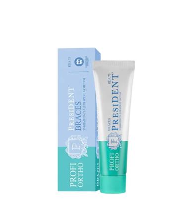 PRESIDENT Ortho-bracces 50ml toothpaste