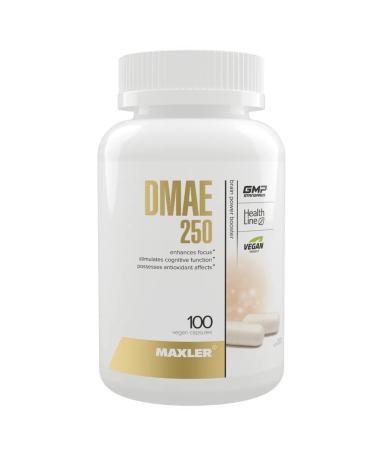 maxler DMAE (DMAE) dimethylaminoethanol in capsules 250mg 100 pcs