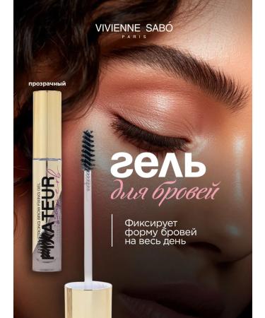 VIVIENNE SABO Eyebrow gel transparent over -lifting fixation 4.5 ml