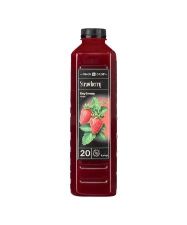 Pinch & Drop Fruit puree for cocktails strawberries 1 l - Buy Online on GoSupps.com