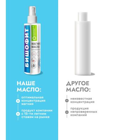 Crimean healer Magnesium oil bishophyte for hair and body - Buy Online on GoSupps.com