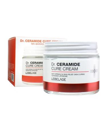 Lebelage Facial cream Dr. Ceramide Cure Cream 70 ml - Buy Online on GoSupps.com