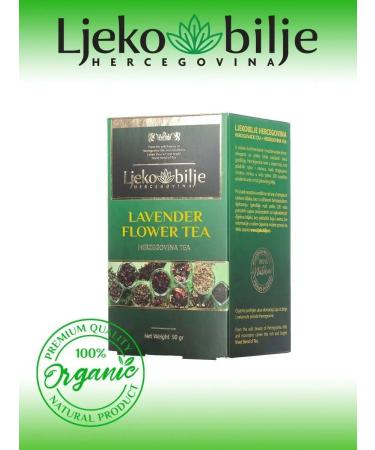 Ljbilje Tea from the flowers of Lavender Mediterranean. Scatter 50 gr - Buy Online on GoSupps.com