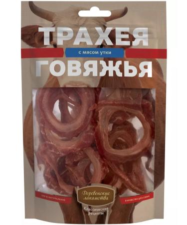 Country delicacies A treat for dogs a trachea of beef with duck meat 50 g