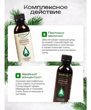 Bioeffective Liquid bathtub concentrate fir set - Buy Online on GoSupps.com