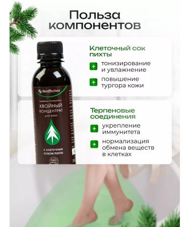 Bioeffective Liquid bathtub concentrate fir set - Buy Online on GoSupps.com