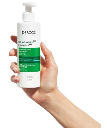 Vichy Dercos hair shampoo against dandruff and seborrhea 390 ml - Buy Online on GoSupps.com