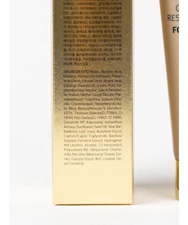 Ottie Moisturizing Foam Gold Resilience Refresh Foam Cleanser - Buy Online on GoSupps.com