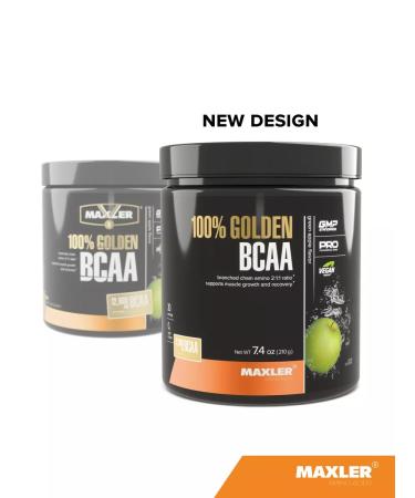 maxler 100% Golden BCAA 210g green apple - Buy Online on GoSupps.com