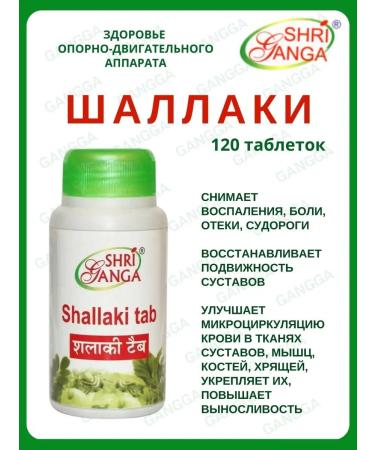Shri Ganga Shallaki Shaallaki Sri Ganges 120 tab