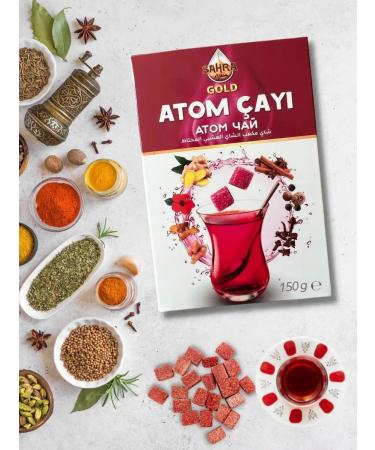 SAHRA GOLD Herbal tea from a cold cleansing Turkish atom in cubes - Buy Online on GoSupps.com