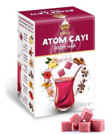 SAHRA GOLD Herbal tea from a cold cleansing Turkish atom in cubes - Buy Online on GoSupps.com