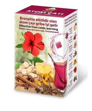 SAHRA GOLD Herbal tea from a cold cleansing Turkish atom in cubes - Buy Online on GoSupps.com