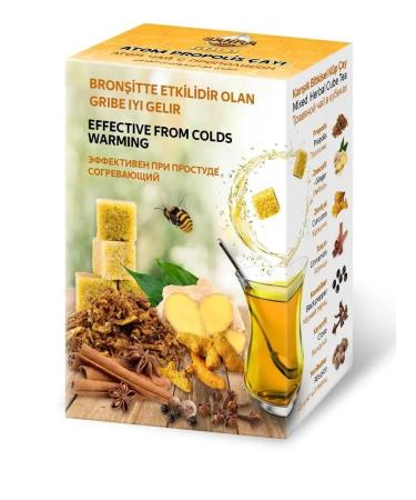 SAHRA GOLD Natural Turkish tea with propolis atom atom 150g - Buy Online on GoSupps.com