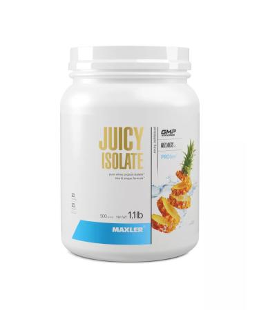 maxler Wasolacent protein Juicy ISOLATE 500 g pineapple