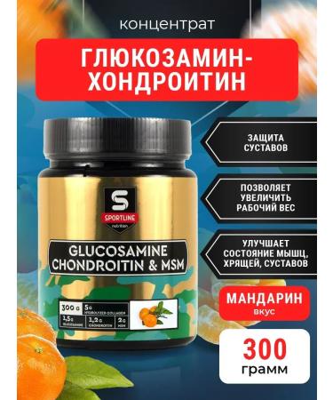SportLine Nutrition Glucosamine-chondroitin Glucosamine & Chondroitin & MSM 300G - Buy Online on GoSupps.com