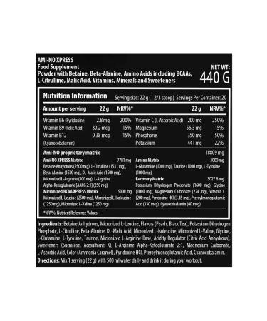 Scitec Nutrition Amino acid complex Ami-No Xpress - Buy Online on GoSupps.com