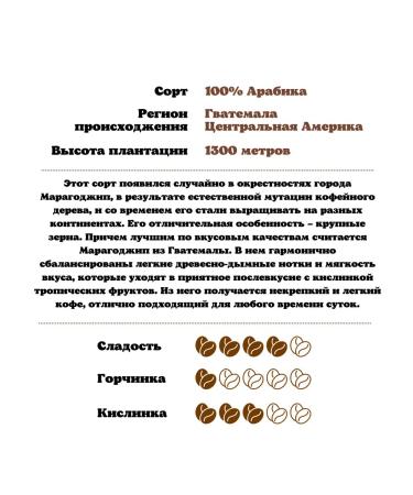Give me some tea Grain coffee maragodzhip gvatemala - Buy Online on GoSupps.com