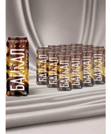 Baikal Energetik "Coffee Lemon" 12 pcs 0.45 liters