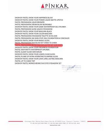 Pastel Cosmetics Palette Highlighter Bronzer for Halaal Conturbo - Buy Online on GoSupps.com