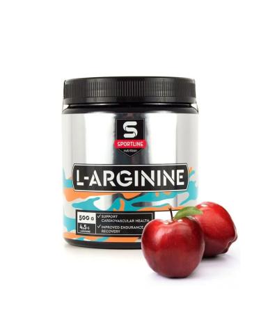 Sportline Nutrition Arginine L-Arginine 500g. (Apple) - Buy Online on GoSupps.com