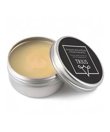 TRIUS Balm for beard and mustache tobacco and vanilla 50 ml - Buy Online on GoSupps.com