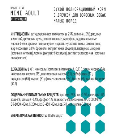 AJO Dry food for small dogs with chicken 2kg - Buy Online on GoSupps.com