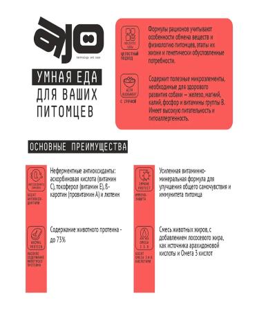 AJO Dry food for medium dogs with beef 12kg - Buy Online on GoSupps.com