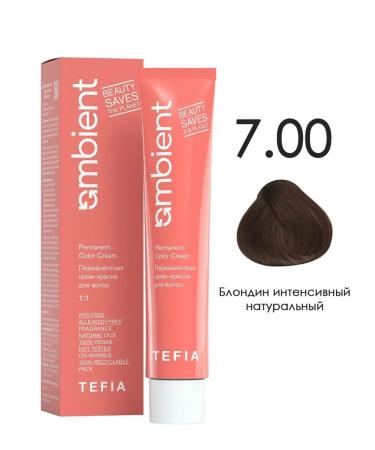 TEFIA Paint 7.00 Blond intensive natural Ambient 60ml