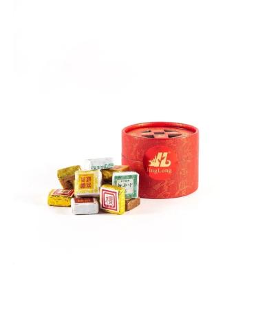 Jinglong Tea Factory Tea Puer Shu premium mix chio Mix Xiaofan Gift - Buy Online on GoSupps.com