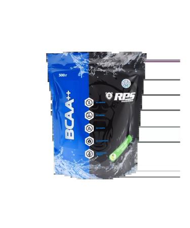 RPS Nutrition Amino acids BCAA 8 1 1 500 g green apple - Buy Online on GoSupps.com