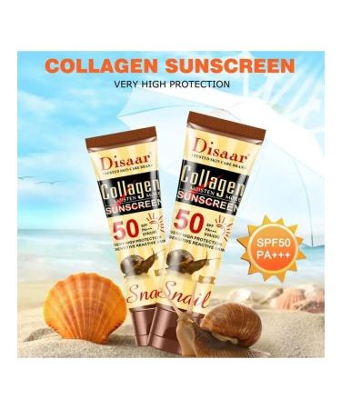 TAN-MAN SUN -faceting facial cream SPF 50 with snail mucin - Buy Online on GoSupps.com