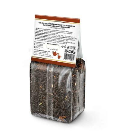 Krasnodar HandPicked Tea 300 g set 3 packs 100g No. 13 - Buy Online on GoSupps.com