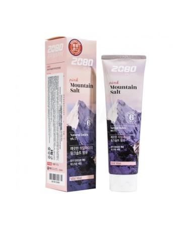 Dental Clinic 2080 Toothpaste pink Himalayan salt 125 ml*2pcs