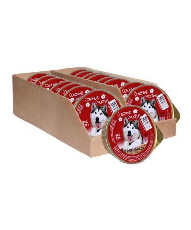 A dog's happiness Wet feed for dogs beef 125 g 16 pcs - Buy Online on GoSupps.com