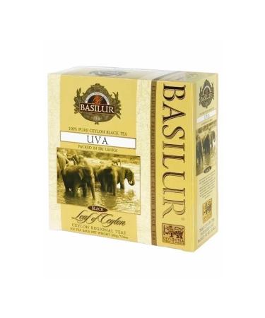 Tea black basilur Conscious 100 bags
