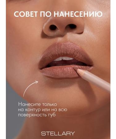 Stellary Lip pencil nude matte lipliner tone 09 - Buy Online on GoSupps.com