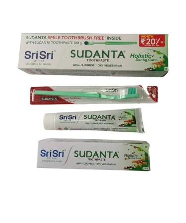 AumRa Sudanta toothpaste 100g of Sudant with cinnamon and pepper srisri - Buy Online on GoSupps.com