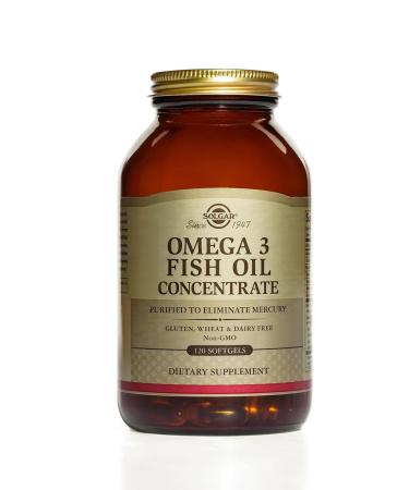 SOLGAR Capsules concentrate of fish oil omega-3 120 pcs - Buy Online on GoSupps.com