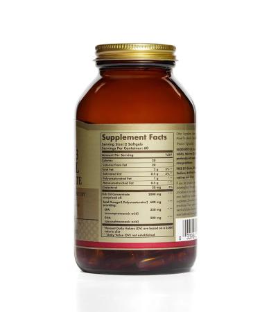 SOLGAR Capsules concentrate of fish oil omega-3 120 pcs - Buy Online on GoSupps.com