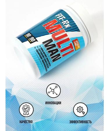 FIT-Rx Multivitamins for men 90 capsules - Buy Online on GoSupps.com
