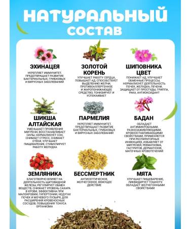 Danila Travnik Herbal tea immune 35 healing herbs Altai - Buy Online on GoSupps.com