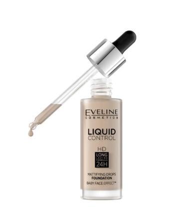 Eveline Cosmetics Tonal base Liquid Control T.030 32 ml - Buy Online on GoSupps.com