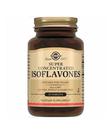 SOLGAR Super -Contractor of Isoflavonov Super Contracture 30 pcs