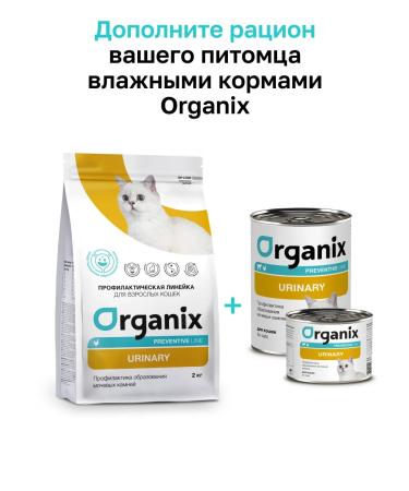 Organix Urinary dry food for cats ICB prevention 0.6 kg - Buy Online on GoSupps.com