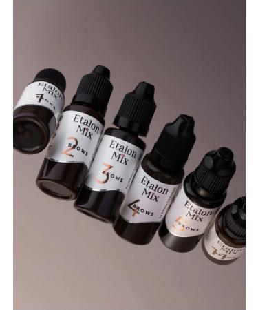 Etalon mix Espresso No. 11 Pigment for eyebrows 5ml - Buy Online on GoSupps.com